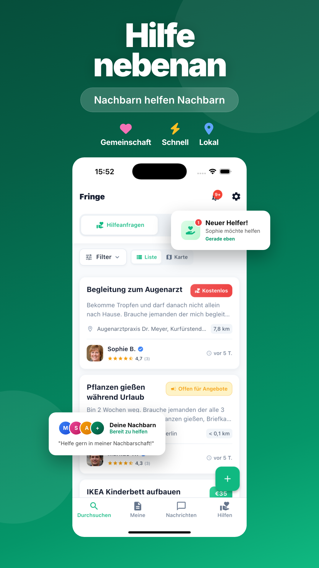 Fringe App Screenshot 1